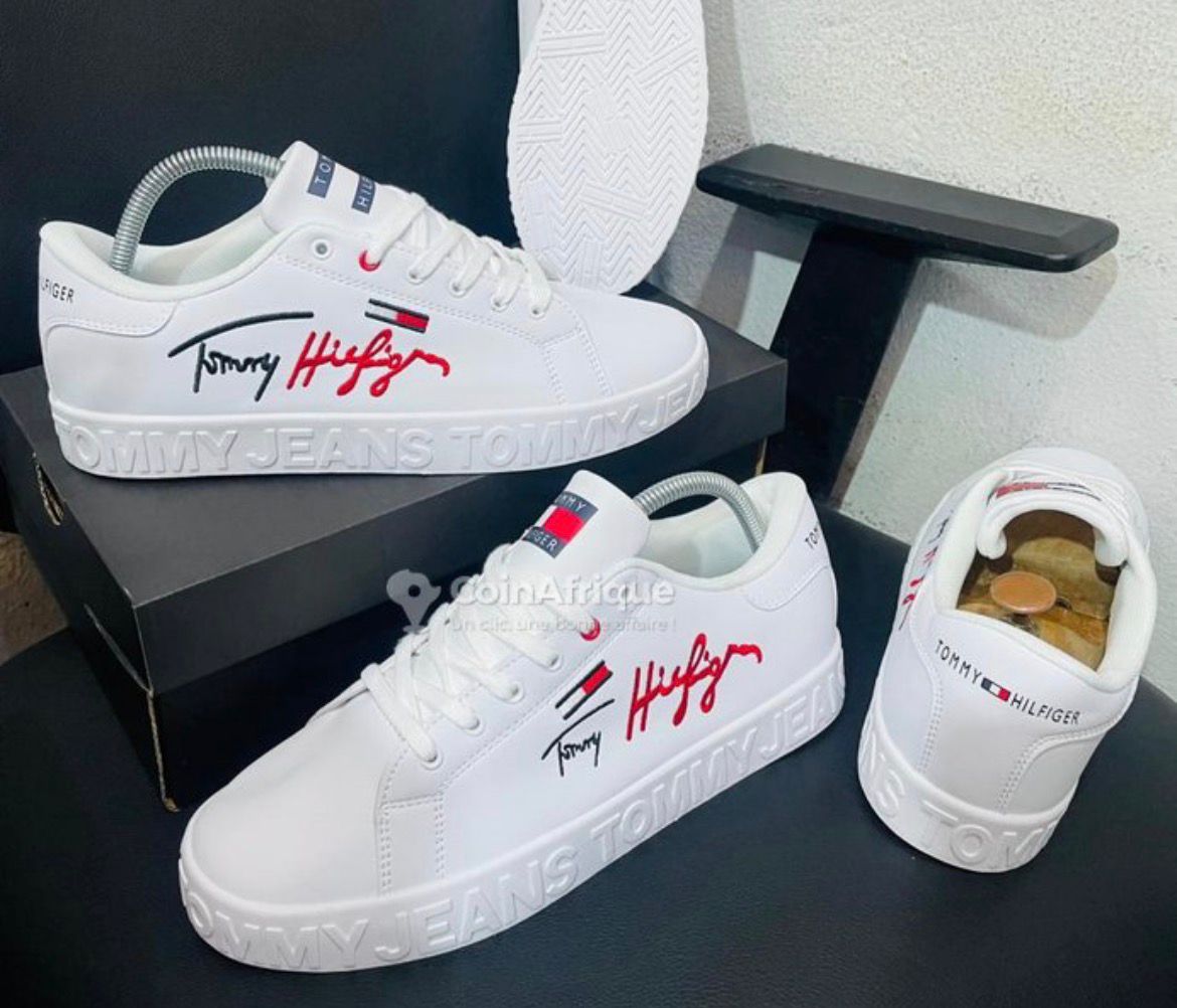 👟 Sneakers Homme Tommy Hilfiger – Élégance Casual Blanc