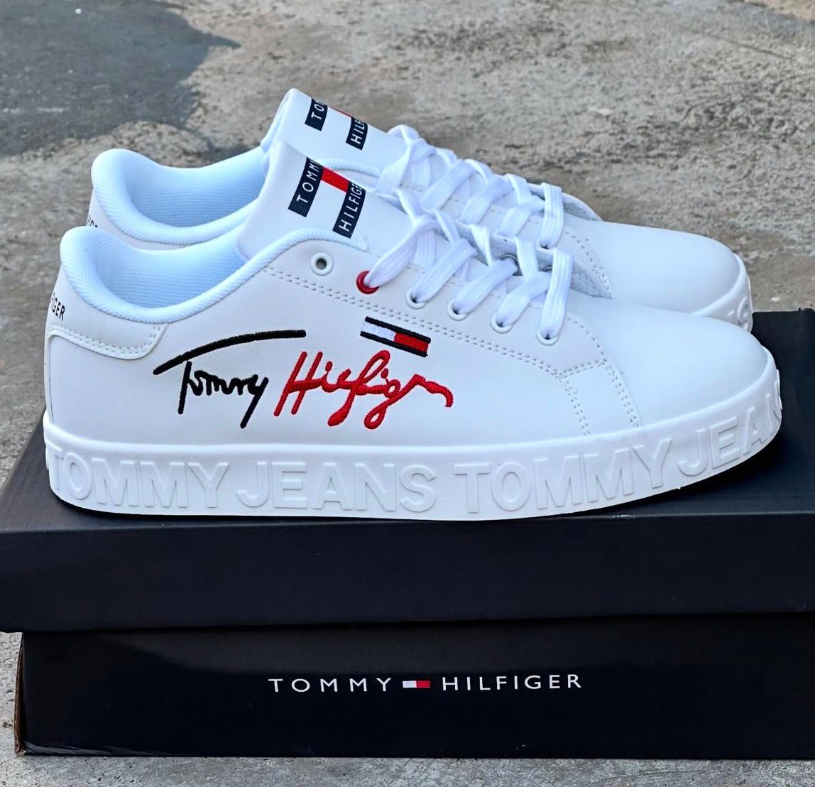 👟 Sneakers Homme Tommy Hilfiger – Élégance Casual Blanc