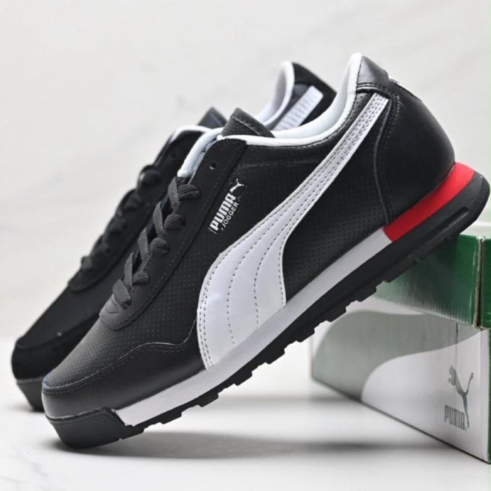 PUMA JOGGER NOIRE BLANC