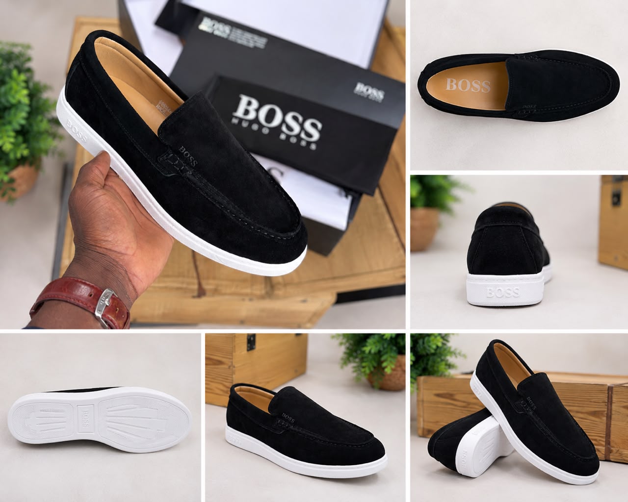 MOCASSIN HUGO BOSS NOIR