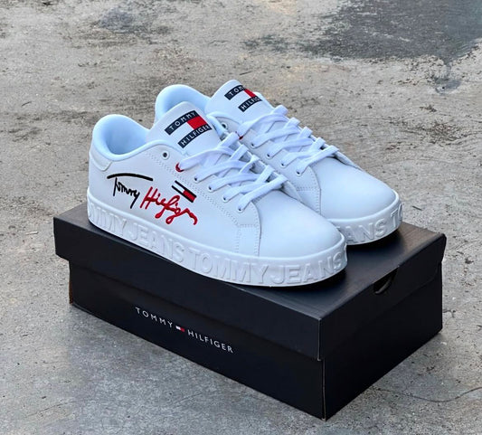 👟 Sneakers Homme Tommy Hilfiger – Élégance Casual Blanc