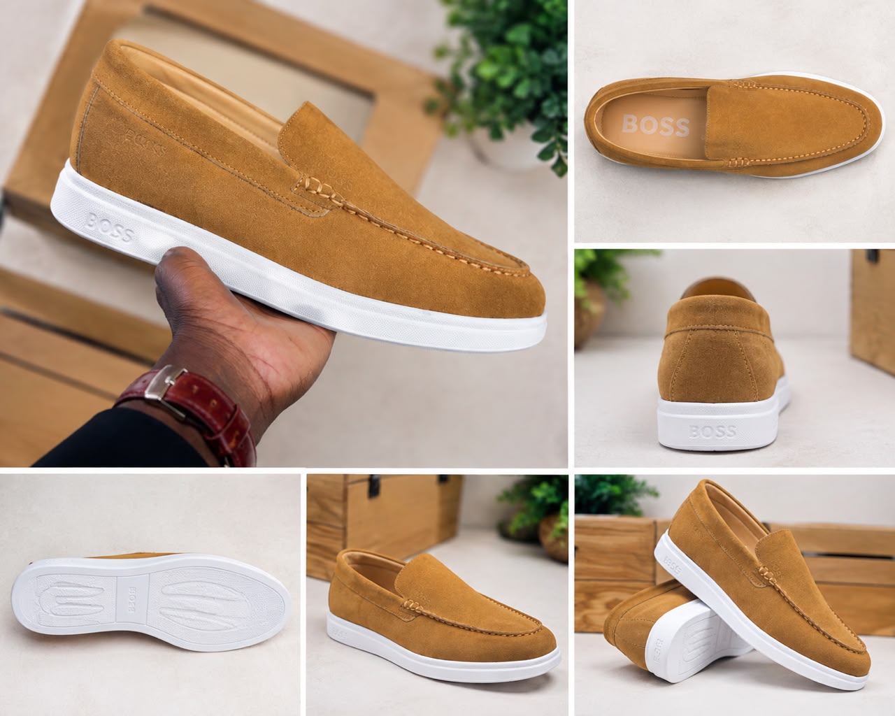 HUGO BOSS MARRON