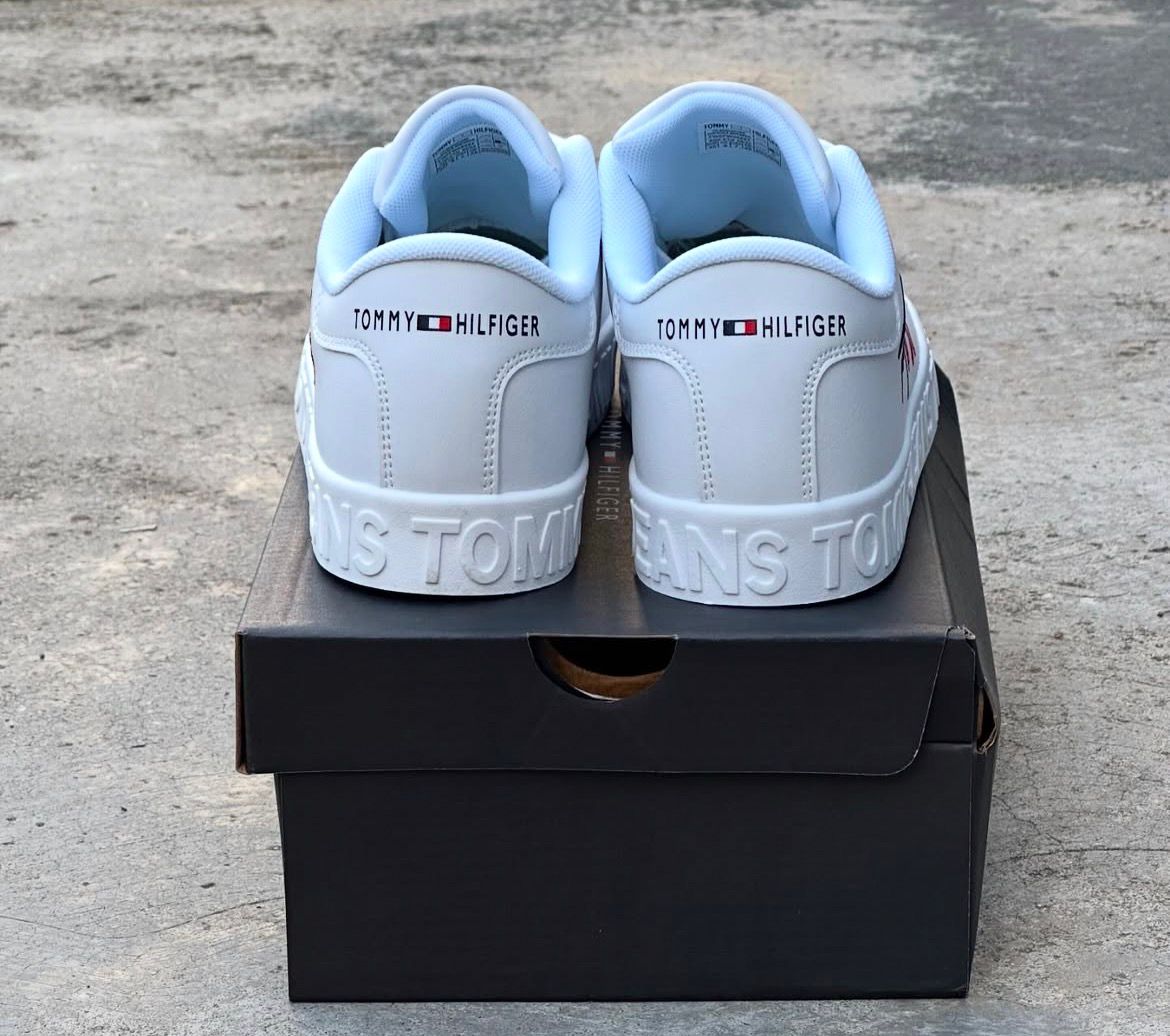 👟 Sneakers Homme Tommy Hilfiger – Élégance Casual Blanc