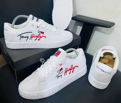 👟 Sneakers Homme Tommy Hilfiger – Élégance Casual Blanc