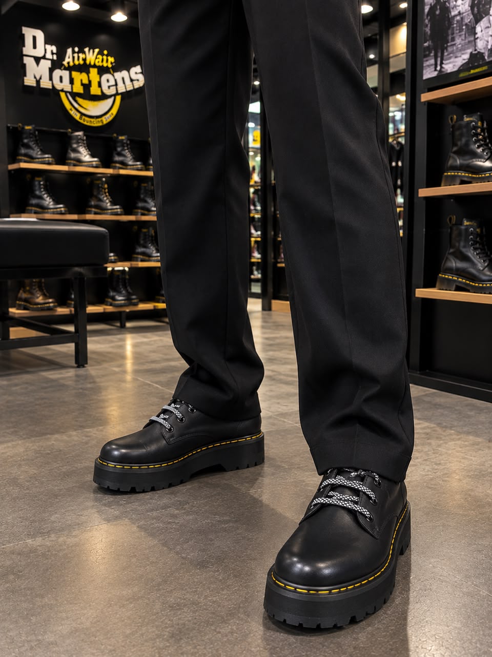 ,DR MARTENS GRIS
